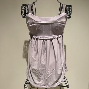 LULULEMON PRITTI RUFFLE TANK